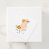 Kleine Süsse Fruchtsmoothie Girl Babydusche Geschenkanhänger (Beispiel)