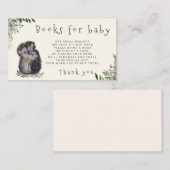 Kleine Süsse für die Baby Ticket Eintrittskarte. (Vorne/Hinten)