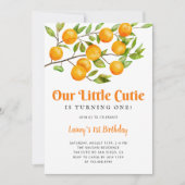 Kleine Süsse Geburtstagsparty Einladung (Vorderseite)