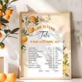 Kleine Süsse Geschlecht zeigen Alte Ehefrauen Märc Poster