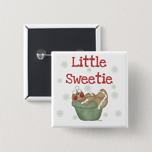 Kleine süße Hemden und Geschenke Button (Vorne & Hinten)