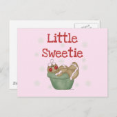 Kleine süße Hemden und Geschenke Postkarte (Vorne/Hinten)