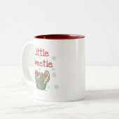 Kleine süße Hemden und Geschenke Zweifarbige Tasse (Vorderseite Links)