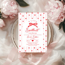 Kleine Süße Herzschleife Valentinstag Baby Shower