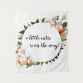 Kleine Süsse Hintergrund Eine kleine Süsse ist unt Wandteppich (Vorderseite)