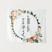 Kleine Süsse Hintergrund Eine kleine Süsse ist unt Wandteppich (Vorderseite (Horizontal))