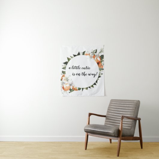 Kleine Süsse Hintergrund Eine kleine Süsse ist unt Wandteppich (Beispiel)