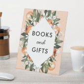 Kleine Süsse Kinderdusche Bücher und Geschenke Sockelschild (In SItu)