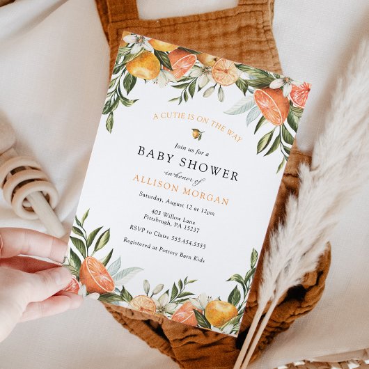 Kleine Süsse Kinderdusche Einladung