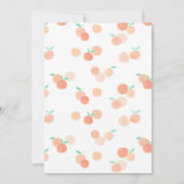 Kleine Süsse Kinderdusche Einladung (Rückseite)