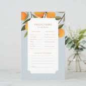 Kleine Süsse Kinderdusche Vorhersagen und Ratschlä (Stehend Vorderseite)