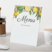 Kleine Süsse Kinderduschmenü Sockelschild (In SItu)