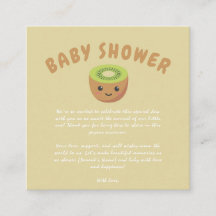 Kleine Süsse Kiwi Babydusche