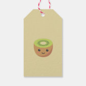 Kleine Süsse Kiwi Babydusche Geschenkanhänger (Rückseite)