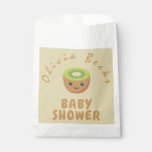 Kleine Süsse Kiwi Babydusche Geschenktütchen (Vorderseite)