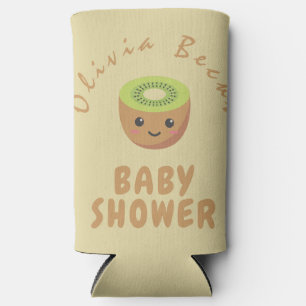 Kleine Süsse Kiwi Babydusche Selters Dosenkühler