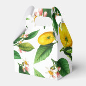 Kleine Süsse Lemon Citrus Summer Baby Dusche Geschenkschachtel (Rückseite)