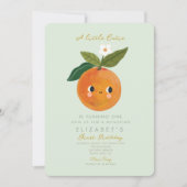 Kleine Süsse macht einen Geburtstag einladen Einladung (Vorderseite)