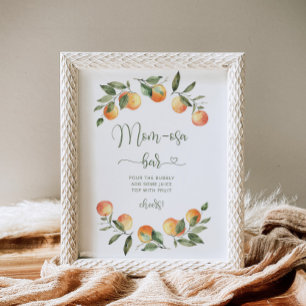 Kleine Süsse Mama-osa-Bar Poster