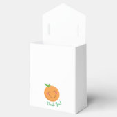 Kleine Süsse Mandarine Baby Duwer Gender Neutral Geschenkschachtel (Geöffnet)