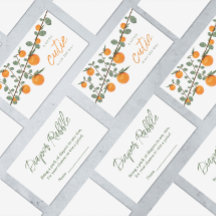 Kleine Süsse Orange Baby Duschdusche Windeln Raffl