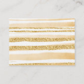 Kleine Süsse Orange Baby Duschdusche Windeln Raffl Begleitkarte (Rückseite)