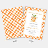 Kleine Süsse Orange Citrus 1. Geburtstag Einladung