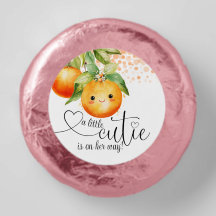 Kleine Süße Orange Citrus Baby Shower
