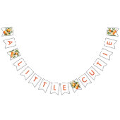 Kleine Süsse Orange Clementine Baby Dusche Wimpelkette (Alle)