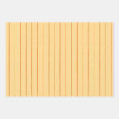 Kleine Süsse Orange Clementine Dots Babydusche Geschenkpapier Set (Vorderseite 3)