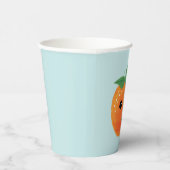 Kleine Süsse Orange Paper Cup Pappbecher (Rechts)