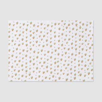 Kleine Süsse Orangengewebe Seidenpapier