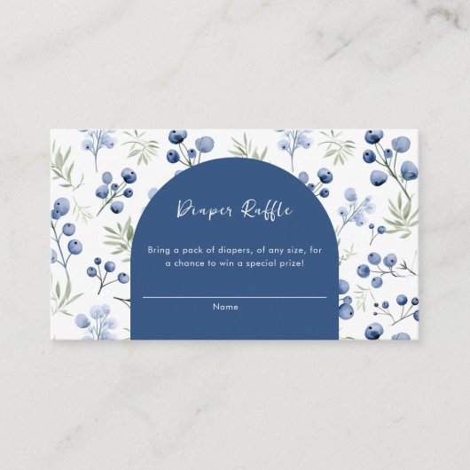 Kleine Süsse Pie Babydusche Aufsteckkarte Begleitkarte (Vorderseite)