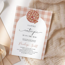 Kleine Süsse Pie Babydusche