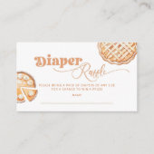 Kleine Süsse Pie Diaper Gewinnspiel Begleitkarte (Vorderseite)