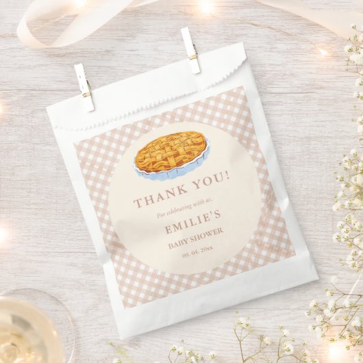 Kleine Süsse Pie Erntedank Kinderdusche Danke Geschenktütchen (Ausgeschnitten)