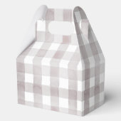 Kleine Süsse Pie Erntedank White Baby Dusche Geschenkschachtel (Rückseite)