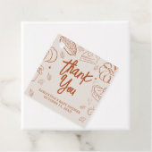 Kleine Süsse Pie Fall Baby Duschplatz Geschenkanhänger (Beispiel)