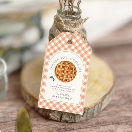 Kleine Süsse Pie Fall Babydusche Geschenkanhänger