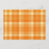 Kleine Süsse Pie Herbstleaves Babydusche Begleitkarte (Rückseite)