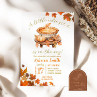 Kleine Süsse Pie Herbstleaves Babydusche
