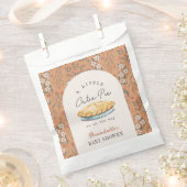 Kleine Süsse Pie Orange Floral Baby Dusche Geschenktütchen (Ausgeschnitten)