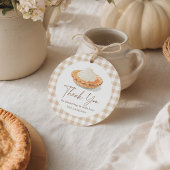 Kleine Süsse Pie Rustic Fall Baby Dusche Geschenkanhänger