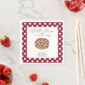 Kleine Süsse-Pieb-Dusche Serviette (Beispiel)