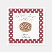 Kleine Süsse-Pieb-Dusche Serviette (Vorderseite)