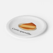 Kleine Süsse quesillo Herbstleaves Kinderdusche Pappteller (Schrägansicht)