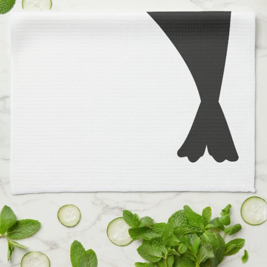 Kleine süße Robbe Handtuch (Gefaltet)