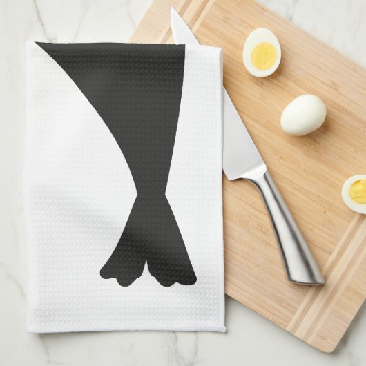 Kleine süße Robbe Handtuch (Viertel Falte)