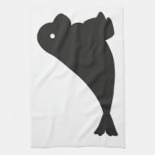 Kleine süße Robbe Handtuch (Vertikal)