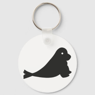 Kleine Süße Robbe Schlüsselanhänger